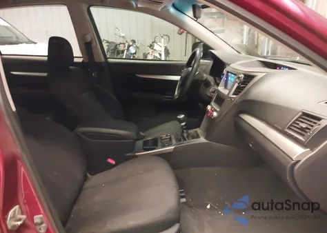 2012 Subaru Legacy 2.5I from USA, damaged, VIN 4S3BMAA63C1006721